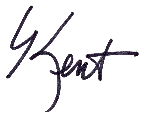Kent's signature